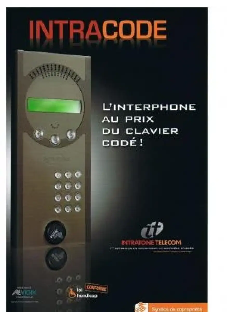 Interphone intratone